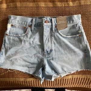 Madewell denim shorts size 27